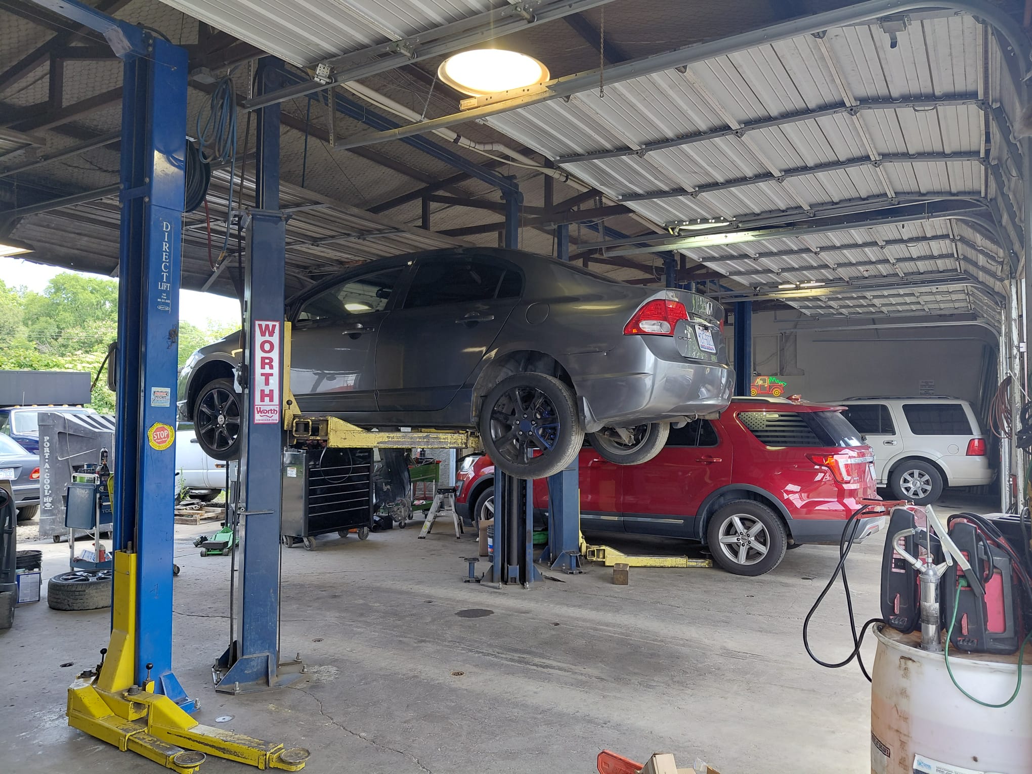 Oil change and maintenance