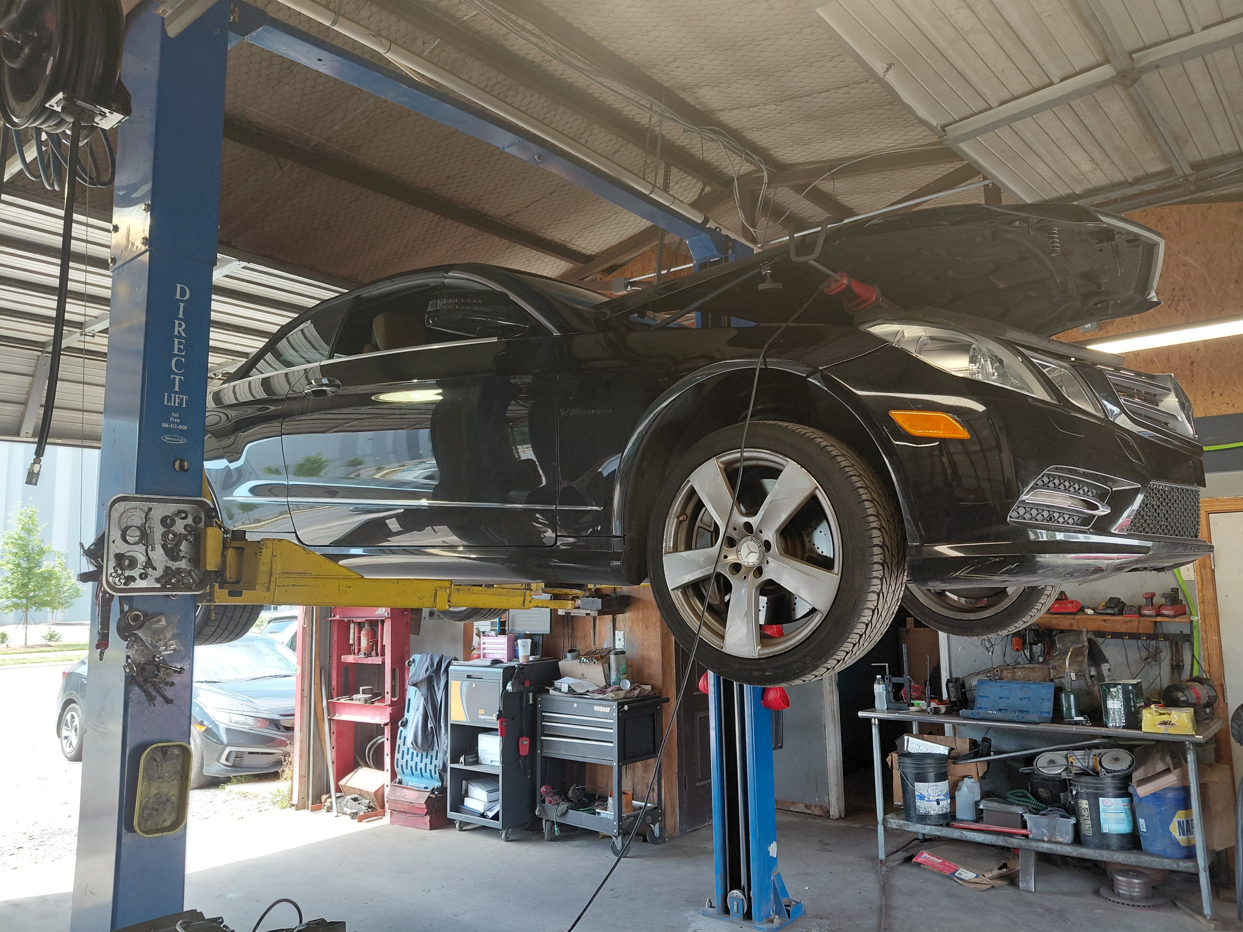 Engine and transmission service