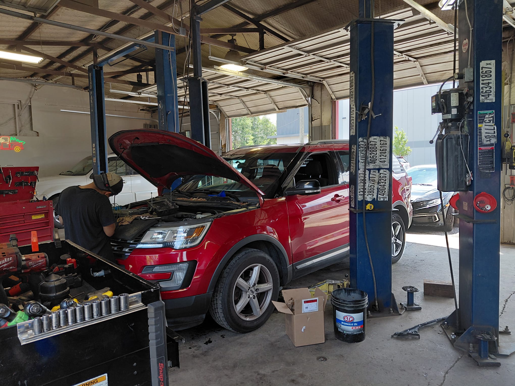 Timing belt replacement